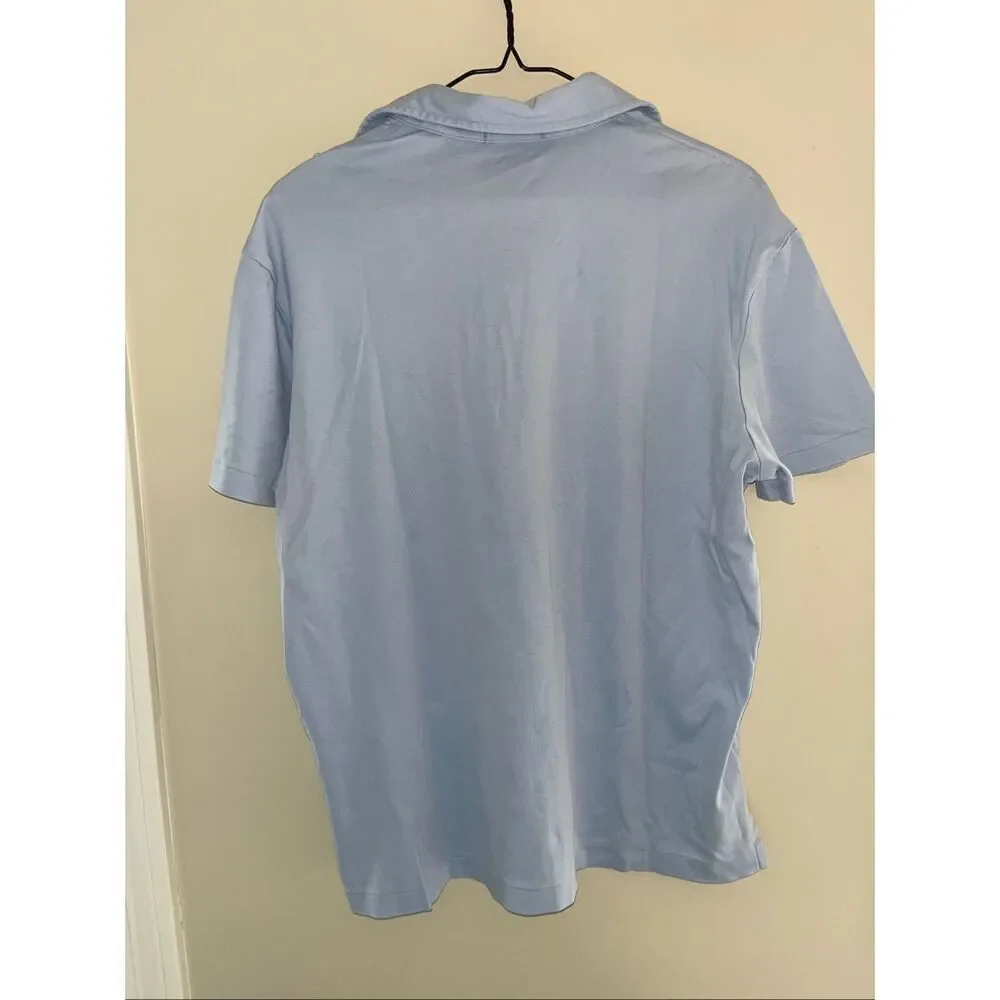 Polo Ralph Lauren Men’s Polo Pima Soft Touch Light Blue Large